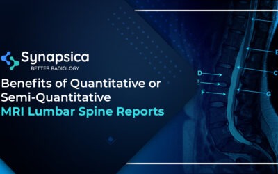 MRI Lumbar Spine Reports | Quantitative and Semi quantitative reports | Synapsica