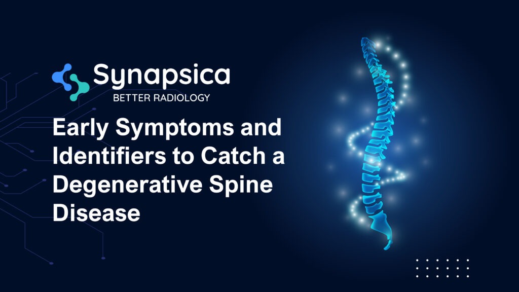 Early diagnosis of Spine diseases | Role of AI | Synapsica